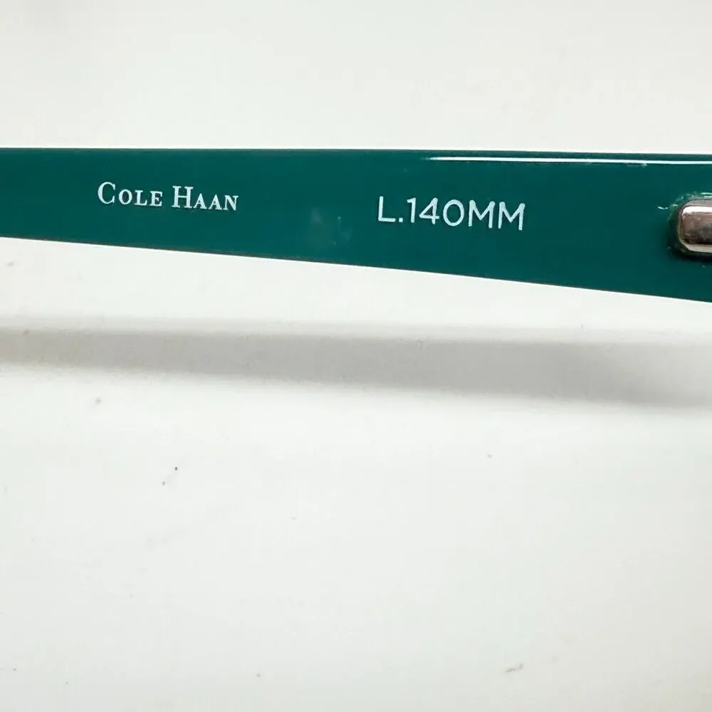 COLE HAAN Eyeglasses Frame CH1001 54-17-140 Dark Grey/Green‎ H18127